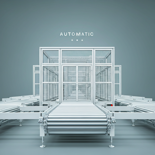 Automated warehouse conveyor belt